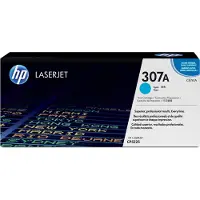 HP 307A - Cyan - original - LaserJet - tonerpatron (CE741A) - for Color LaserJet Professional CP5225, CP5225dn, CP5225n