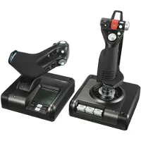 Saitek X52 Professional H.O.T.A.S. - Joystick og gasspedal - kablet - for PC