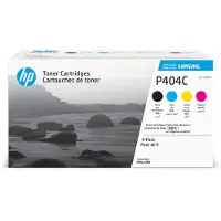 Samsung CLT-P404C - 4-pack - svart, gul, cyan, magenta - original - tonerpatron (SU365A) - for Samsung CLX-3302, 3303, 3304, 3307; Xpress SL-C432, C433,...