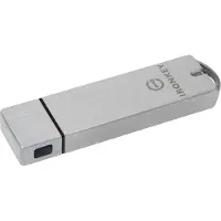 Kingston Ironkey Basic S1000 64gb Encrypted Usb Flash Drive Usb 3.0 Fips 140-2 Level 3 Taa Compliant Minnepinne