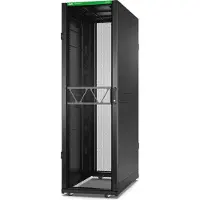 Schneider Electric NetShelter SX Gen 2 - Rack skap - 1991 H x 600W x 1200D mm, med sider - står på gulv - svart - 42U - 19 - TAA-samsvar - for P/N: SMT1000RM1U, SMT750RM1U, SRTL10KRM4UT, SRTL5KRM2UI-HW, SRTL5KRM2UT