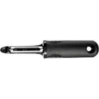 Oxo 20081, Frukt og grønnsaker, Svivel skreller, Rustfritt stål, Sort, Rustfritt stål, Plast, 177,8 mm