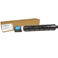 Xerox Everyday - cyan - compatible - remanufactured - toner cartridge (alternative for: Canon 0482C002 Canon C-EXV51) - Green World Alliance return programme - Laser toner Blå
