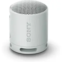 Sony SRS-XB100 Bluetooth-høyttaler, bærbar, lysegrå