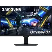 Samsung Odyssey G7 S32DG702EU - G70D Series - LED-skjerm - Smart - gaming - 32 - 3840 x 2160 4K UHD (2160p) @ 144 Hz - Fast IPS - 350 cd/m² - 1000:1 - DisplayHDR 400 - 1 ms - 2xHDMI, DisplayPort - hø
