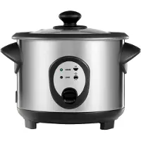 OBH Nordica Riskoker Inox - Riskoker - 1,8 liter - 400 W - grå/rustfritt stål