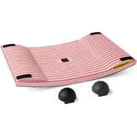 Gymba aktiveringsbrett og massasjeballer, rosa