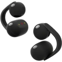 Sony LinkBuds Clip - True wireless-hodetelefoner med mikrofon - åpent øre - clip-on - Bluetooth - aktiv støydemping - svart