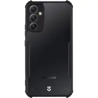 Tactical Samsung Galaxy S26 Quantum Stealth-deksel med forsterkede hjørner - klar / svart