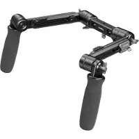 SmallRig 5205 Skulderrigg Med Dobbelt Håndtak For Lws-stenger 15 Mm