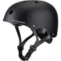Wozinsky Lett BMX-/scooterhjelm S - Svart
