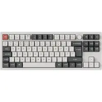 Keychron Q3 Ultra 80% 8K Wireless Tri-Mode - POM Red - Gamingtastatur - Uten numpad - Nordisk - Hvit