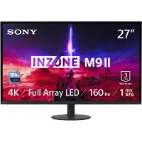 Sony INZONE M9 II - LED-skjerm - gaming - 27" (26.9" synlig) - 3840 x 2160 4K UHD (2160p) @ 160 Hz - IPS - 750 cd/m² - 1000:1 - DisplayHDR 600 - 1 ...