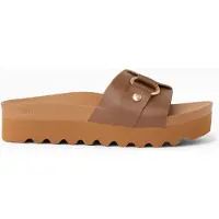 Reef for woman. CJ9442 Sandals Vista Hi Sadie chocolate (38.5), Brown, 1 to 3 cm, None, Casual