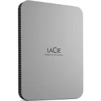 LaCie Mobile Drive - Ekstern Harddisk - 2TB - Sølv