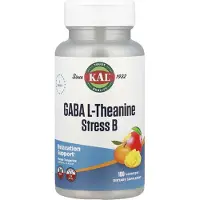 Kal Gaba L-theanine Stress B Vitamins Tabletter 100 Enheter