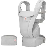 Ergobaby Omni Deluxe bomull babybæresjal, Pearl Grey