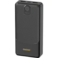 Dudao K10Pro Power Bank 2.4A 20000mAh 2 x USB-A - Black - 20000 mAh