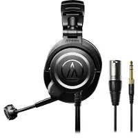 Audio-Technica StreamSet ATH-M50XSTS - Hodesett - full størrelse - kablet - 3,5 mm jakk, 3-pins XLR