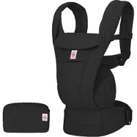 Ergobaby Omni Deluxe bomull babybæresjal, Onyx Black