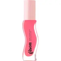 Gisou Honey Infused Lip Oil A sheer and milky cool pink