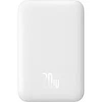 Baseus Airpow 6000 mAh 20 W powerbank med Simple USB-C-kabel (20 V × 3 A) 30 cm – hvit