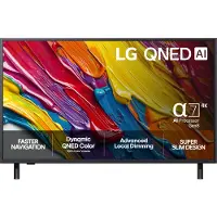 LG 43QNED82A3B - 43 Diagonalklasse QNED82 Series LED-bakgrunnsbelyst LCD TV - QNED AI - Smart TV - webOS - 4K UHD (2160p) 3840 x 2160 - HDR - Edge LED