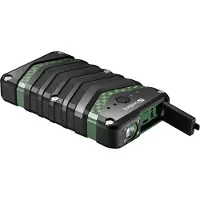 Sandberg Active Survivor Powerbank 20100 - Powerbank - 20100 mAh - 3.9 A - 2 output-stikforbindelser (USB)