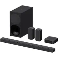 Sony HT-S40R - sound bar system - for home theatre - wireless