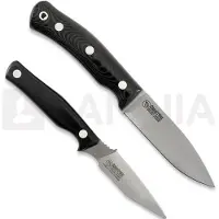 Casström Swedish Hunters Combo dobbelkniv, Black Micarta