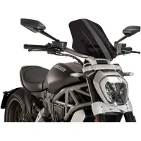 Puig Carenabris New Generation Ducati S Diavel/x Diavel Justerbart Frontrute