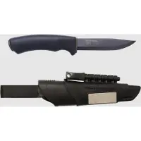 Morakniv Bushcraft Survival Black - Carbon Steel - Black 11742