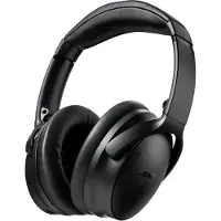 Bose QuietComfort - Hodetelefoner med mikrofon - full størrelse - Bluetooth - kablet, trådløs - aktiv støydemping - 3,5 mm jakk - svart
