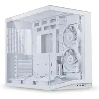 Lian Li O11D Mini V2 Flow White - Kabinett - Miditower - Hvit