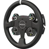 Moza CS V2P Steering Wheel - Leather (33 cm) - Wired Wheel - PC