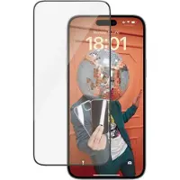 PanzerGlass | Ultra-Wide Fit - Skjermbeskytter til mobiltelefoner - Krystallklar | Apple iPhone 15 Plus