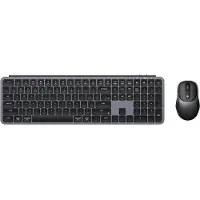 Keychron B6 Pro - Tastatur- og mussett - kombinasjon - 100% - full size - 2.4 GHz, USB-C, Bluetooth 5.2 - QWERTY - Nordisk