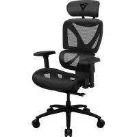 ThunderX3 XTC-Mesh gamingstol maks. 125 kg, 3D-armlener, svart