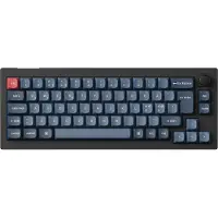 Keychron V2 MAX 65% Knob Wireless Tri-Mode QMK/VIA Gateron Jupiter Brown-brytere Carbon Black