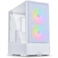 Lian Li Lancool 207 - Tower - ATX - sidepanel med vindu (herdet glass) - ingen strømforsyning (ATX) - hvit - USB/lyd