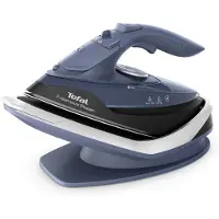 Tefal Freemove Power FV6675E0 - Dampstrykejern med automatisk slukking - trådløs - såleplate: Ceramic Easy Gliding - 2830 W
