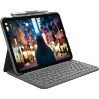 Logitech Slim Folio tastaturdeksel for iPad 10. gen. Nordisk QWERTY Bluetooth LE