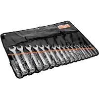 Bahco Metric Combination Flat Set 8/32 Mm Kombinasjonsnøkkelsett 17 Enheter