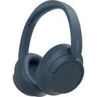 Sony WH-CH720N - Hodetelefoner med mikrofon - full størrelse - Bluetooth - trådløs, kablet - aktiv støydemping - 3,5 mm jakk - blå