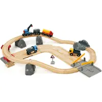 BRIO 33210 Rail & Road Loading Set