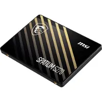 MSI SPATIUM S270 - SSD - 480 GB - intern - 2.5" - SATA 6Gb/s