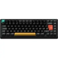 NUPHY Halo75 V2 Obsidian Black - Lemon - Gamingtastatur - Uten numpad - Nordisk - Svart