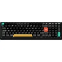 NUPHY Halo96 V2 Obsidian Black - Lemon - Gamingtastatur - Nordisk - Svart