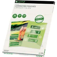 Leitz Lamineringslomme A3 80my klar - (100 stk.)
