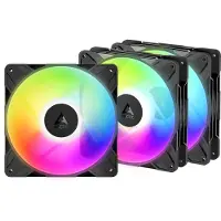 Arctic Cooling Arctic Fan 140*140*27 P14 Pro Reverse A-RGB-vifte - 3-pakning